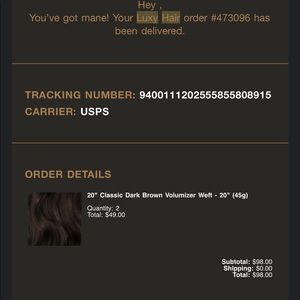 Luxy hair extensions